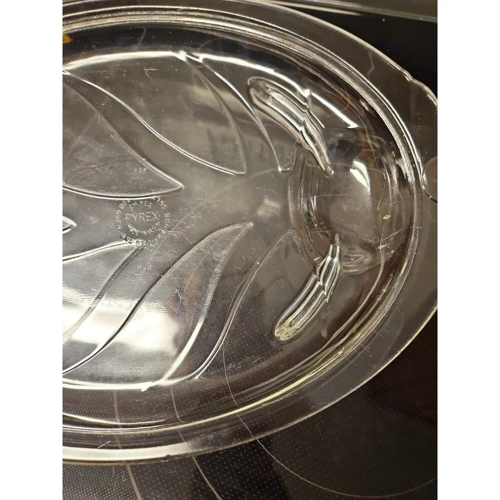 Vintage Pyrex 815 Clear Glass Tree of Life 15